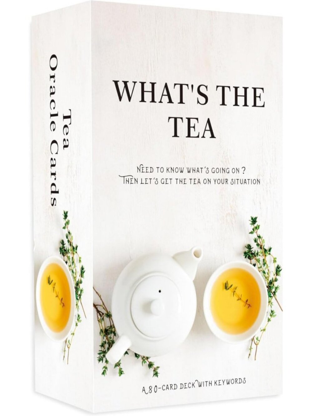 What's The Tea? Oracle Cards Deck for Beginners - Relationships & Life Guidance